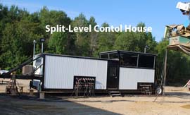 Split-Level Control House